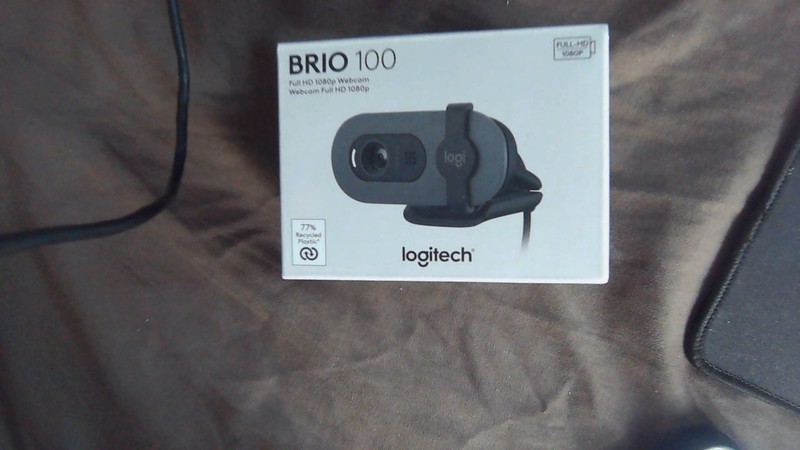 Logitech - Brio 100 1080p Full HD Webcam for Meetings & Streaming - Graphite