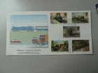 GB FDC 1985 Steam Railway Trains Fleetwood cover Bureau cancel Lovely