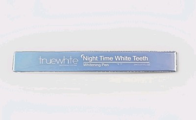 truewhite Advanced Night Time White Teeth Whitening Pen 2 ml .07 oz NIB Sealed