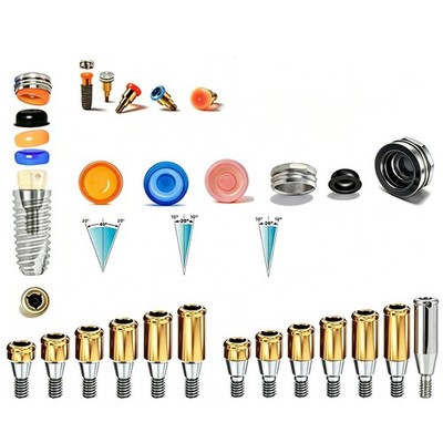 US Dental Attachment Locator Abutment for HIOSSEN ET ZEST Legacy anchor OSS