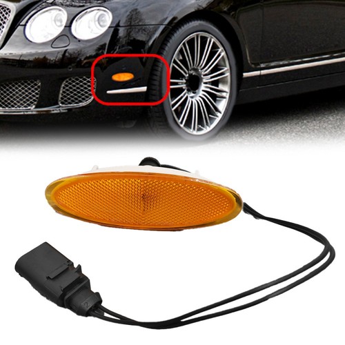 Spur Front Bumper Side Turn Signal For Bentley Flying Spur For Continental 04-12 - Picture 6 of 11