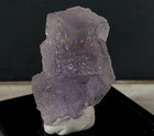 Columnar Cubic Fluorite Crystal Cluster w Stand Natural Mineral Specimen KLP-42 — photo 4