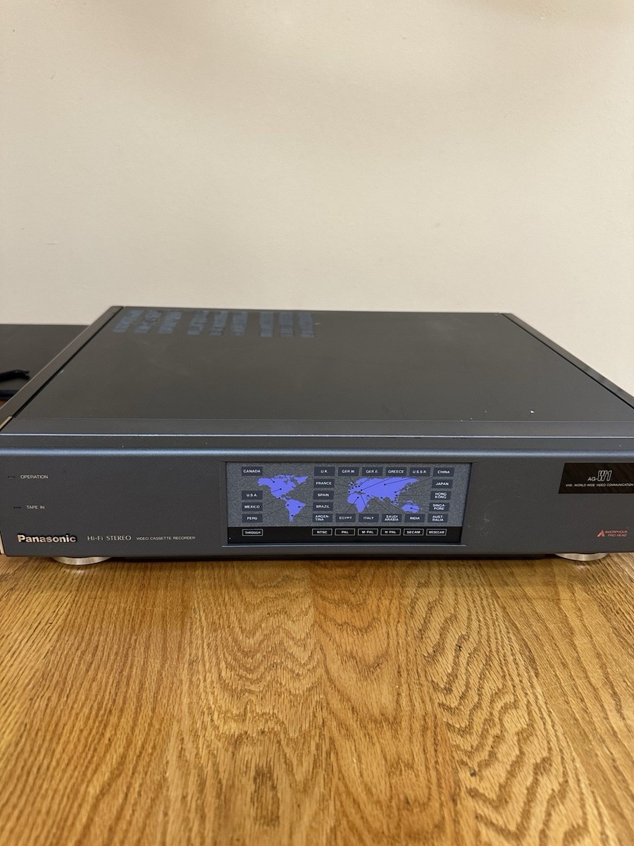 Panasonic AG-W1 Multi System Converter VHS VCR | eBay