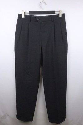 BURBERRY LONDON Black Regular Dress Pants Trousers Size 52