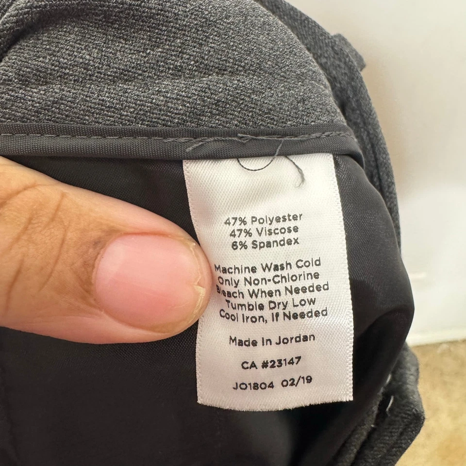 Talbots Barely Boot Pants Gray Size 2P Stretch Full Length Career Work Office - Image 3 of 4