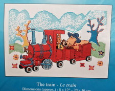 THE MAGIC ROUNDABOUT TRAIN CROSS STITCH KIT by DMC*