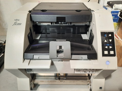 Fujitsu fi-5950- Scanner-( Missing Back/Front Cover )-UNTESTED-FOR PARTS