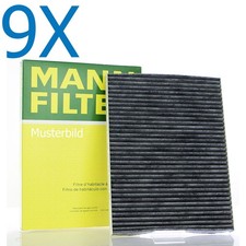 9x Mann-Filter Innenraumfilter Pollenfilter Filter Innenraumluft CU 26 006