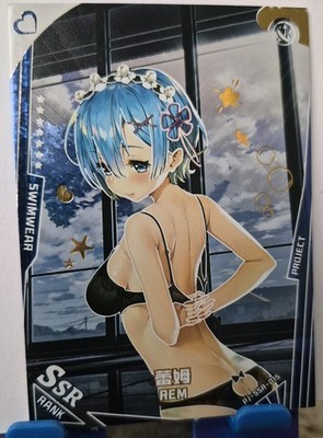 Rem Re:Zero SSR Card Goddess Story Project Maiden Waifu PJ-SSR-015