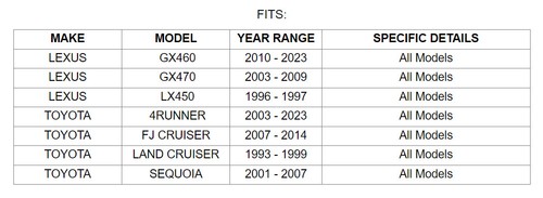 2003-2021 TOYOTA 4RUNNER REAR CERAMIC BRAKE PADS GENUINE OEM 04466-AZ103 - Picture 2 of 5