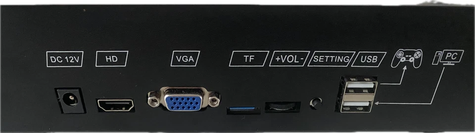 Consola Pandora Box Arcade con 28000 Juegos Retro con LED y Sistema de Sonido - Immagine 4 di 4