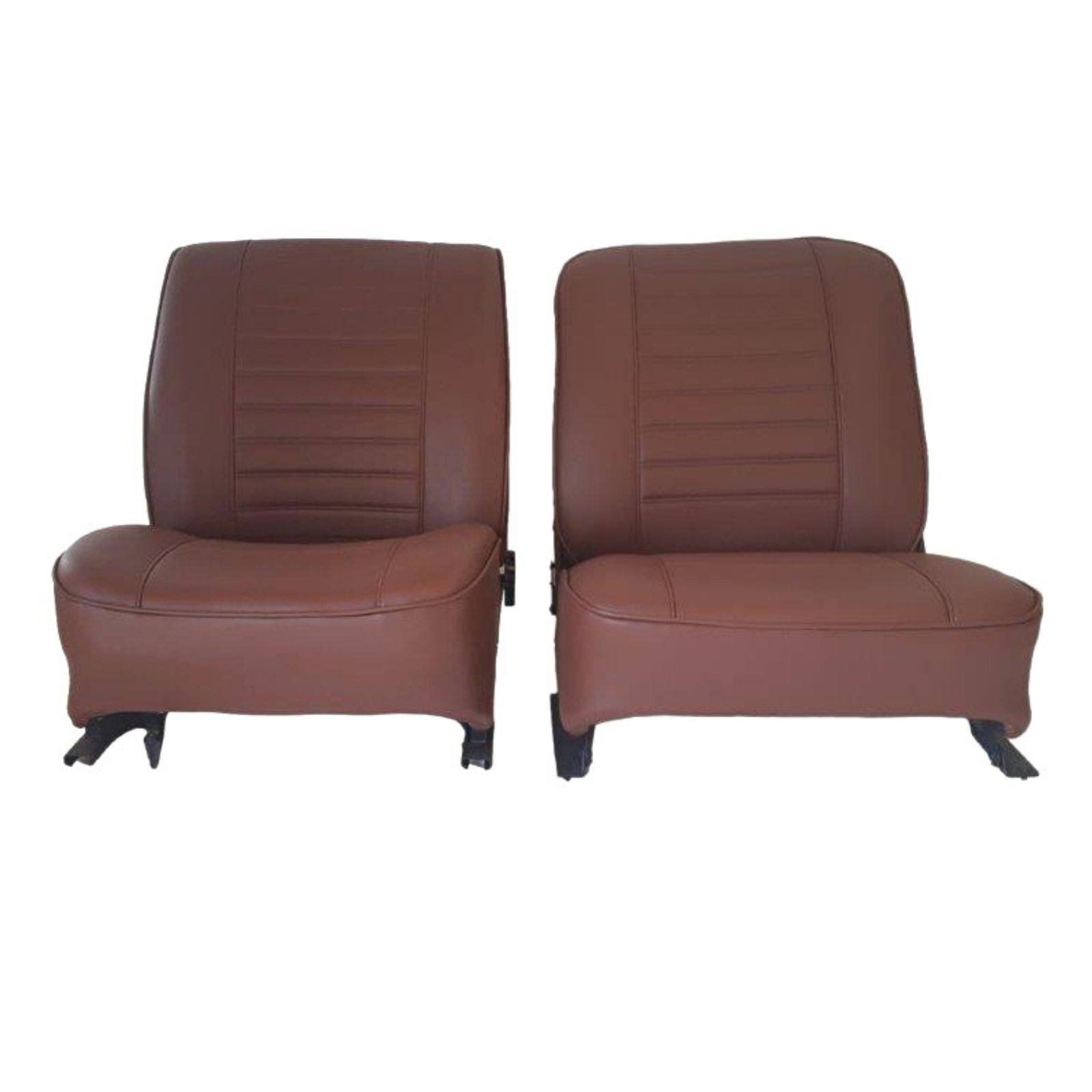 Garnitures avant pour Renault 4L F4 d'une qualité supérieure en simili marron