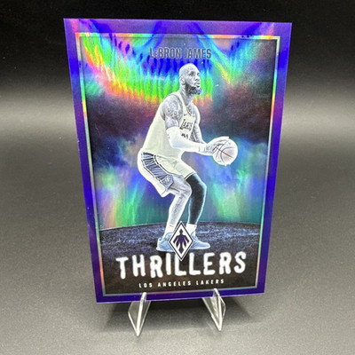 Panini 2023-24 Phoenix Thrillers LeBron James #15 Purple /75 Lakers