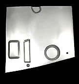 Studebaker CK Coupe/Hawk Trunk Floor Corner Patch Right 1953-1964