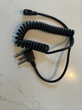 Sunpak PC Coiled Cord with 3 Prong Plug for 622 Flash Head, Black