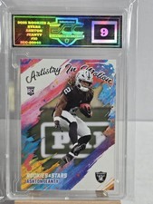 2025 Panini Rookies & Stars Artistry in Motion Ashton Jeanty #10 RC ECC 9 🚫PSA