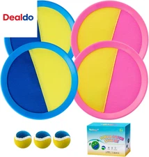 Toss and Catch Ball Game Set for Kids Ages 4-8 – Outdoor Summer Toys for Backyar