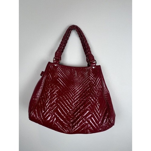 Bolso de mano de charol COLE HAAN azúcar rubí bayas lauri de hombro hobo bolso - Imagen 2 de 12
