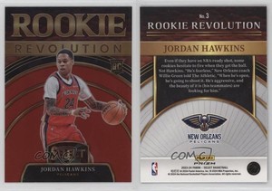 2023-24 Panini Select Rookie Revolution Red Prizm Jordan Hawkins #3 RC