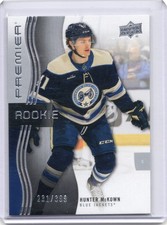 2023-24 Upper Deck Premier - Rookies Hunter McKown #121 /399 (RC)