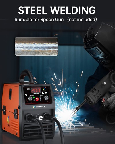 3IN1 MIG WELDER INVERTER 220V DC GASLESS MIG ARC WELDING MACHINE PORTABLE UK - Picture 4 of 14