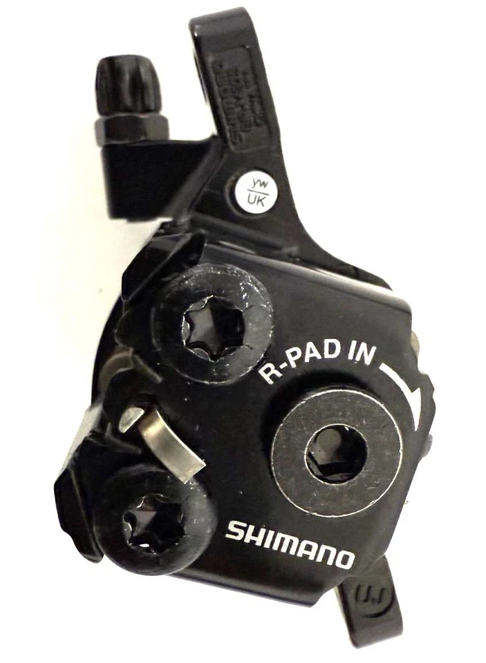 Lote de 2 pinzas mecánicas de freno de disco delanteras y traseras Shimano BR-M375-L Foto 4 de 4