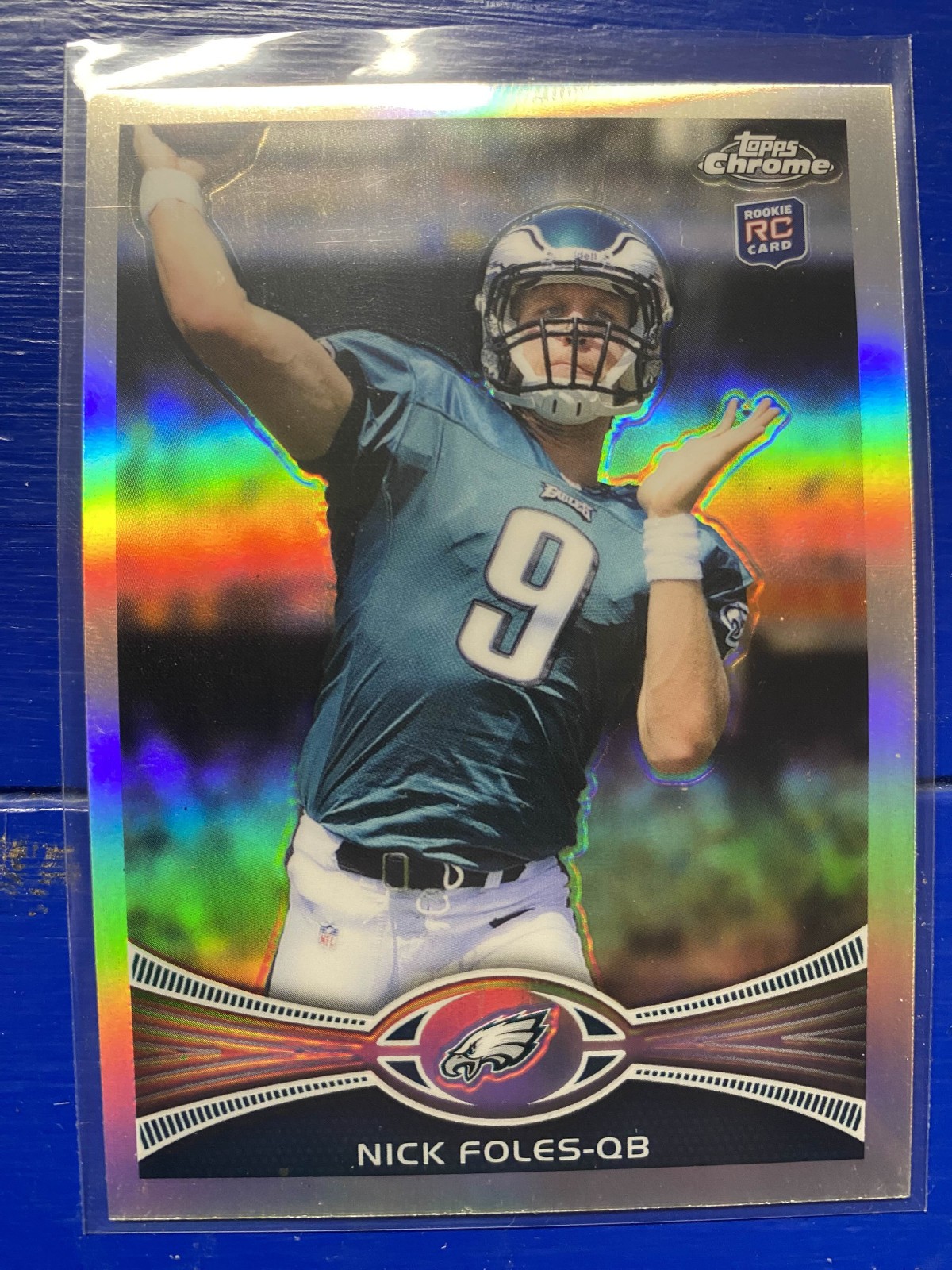 2012 Topps Chrome  Refractor Nick Foles #153 (RC)