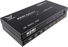 8 Port HDMI Splitter - Ultra HD 4K 1 in 8 Out, 8 Ports