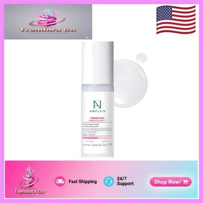 AMPLE:N Ceramide Shot Mist - Hydrating Face Spray for All Skin Types, 2.7 fl.oz.