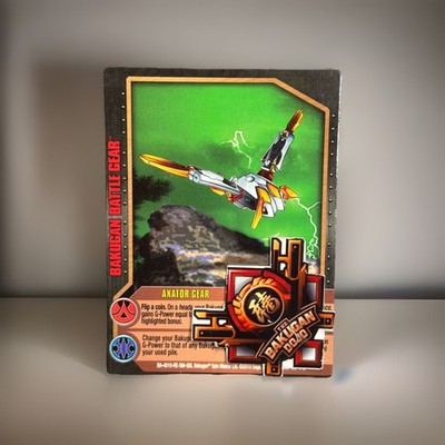 Bakugan Axator Gear Card 1/4s Battle Gear Gundalian Invaders