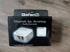 Gefen GTV-DIGAUD-2-AAUD Digital to Analog Audio Converter - NEW