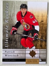 2011-12 Upper Deck Ultimate ROOKIE  #106 Patrick Wiercioch 314/399