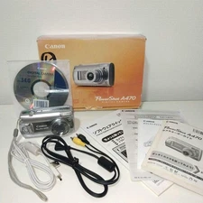 Canon PowerShot A470 Compact Digital Camera Excellent Condition Tested