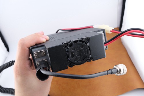 Icom IC-2700H Ham Radio VHF UHF FM Mobile Transceiver + Mic Untested - Zdjęcie 9 z 15