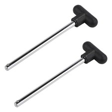 2pcs T-Shaped Weight Stack Pin, Pin Tensile 3/8 Inch Diameter 6 Inch Locking ...
