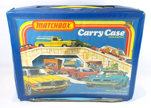 Matchbox 48 Car Carry Case by Lesney for Parts or Repair (c)1978 Vintage
