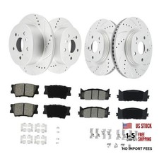 Brakes and Rotors Fit for 07-11 Toyota Camry, 07-10 Lexus ES350