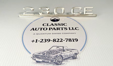 Mercedes Benz 1238172115 Vintage 230 CE Rear Trunk Deck Lid Badge Emblem Nice