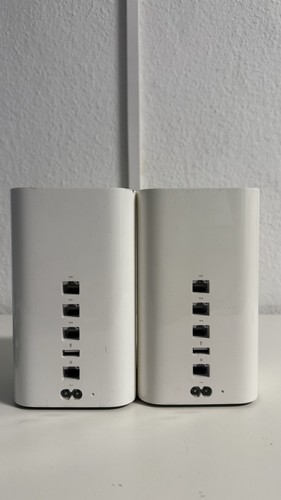 Apple AirPort Extreme A1521 6. Gen | 802.11ac | WLAN Router | 2 Stück +LAN-Kabel - Bild 2 von 9