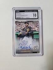 2022 Topps Stadium Club Baseball Rodolfo Castro RC Autograph CGC 10 GS1127