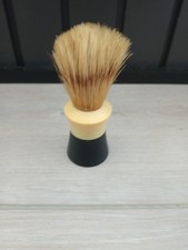 Vintage Ever Ready Vtg Shaving Brush Black And Cream Handle 100T USA 4.25"H