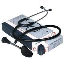 Dixie EMS Fetal Stethoscope for Heartbeat Detection, 22" Fetoscope w Pinard Horn