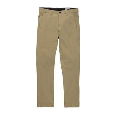 Volcom Frickin Tech Chino Men's Casual Pants, Dark Khaki, 30x | eBay