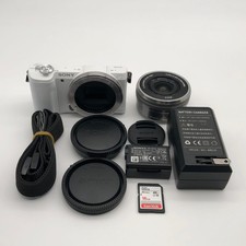 Sony Alpha A5100 Mirrorless White Camera Lens E PZ 16-50mm f/3.5-5.6 OSS