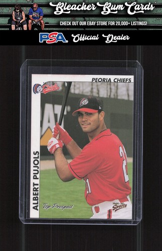 2000 Multi-Ad Midwest League Top Prospects (Numbered) 20 Albert Pujols