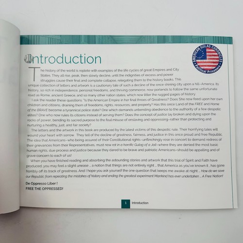 The American Gulag Chronicles: Letters From Prison by Tim Rivers 2nd Printing - Foto 5 di 11