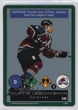 1995-96 Playoff One on One Challenge Curtis Leschyshyn #240 8y6