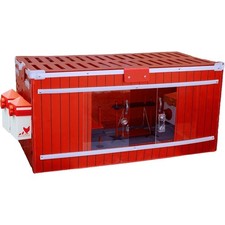 Chick Brooder Coop Kit with Heating Plate Feeder Waterer Absorbent Liners LED