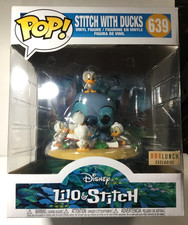 Funko Pop Deluxe Disney #639 Stitch with Ducks BoxLunch Exclusive