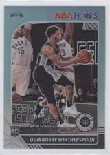 2019 Panini NBA Hoops Premium Stock Teal Prizm Quinndary Weatherspoon #236 2qw